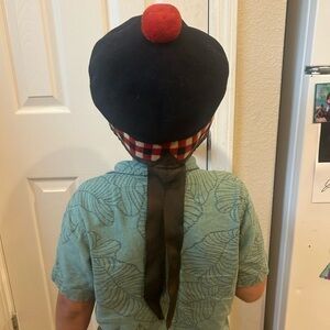 Wool Gordon Highlanders Byland Badged Scottish British Military Cap Kilt Hat